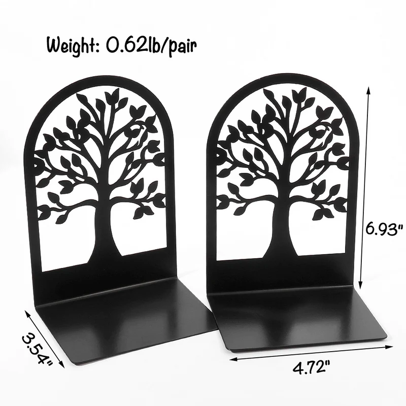 Decorative Tree Design Bookends 1789530098