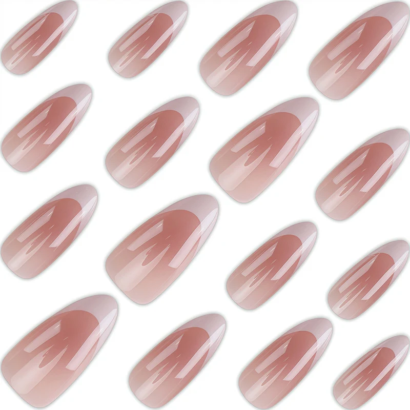 Elegant French Tip Press-On Nails Stornfield 1789388962