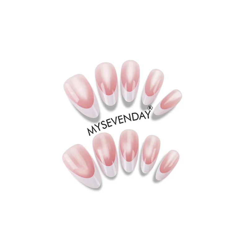 Elegant French Tip Nail Set Stornfield