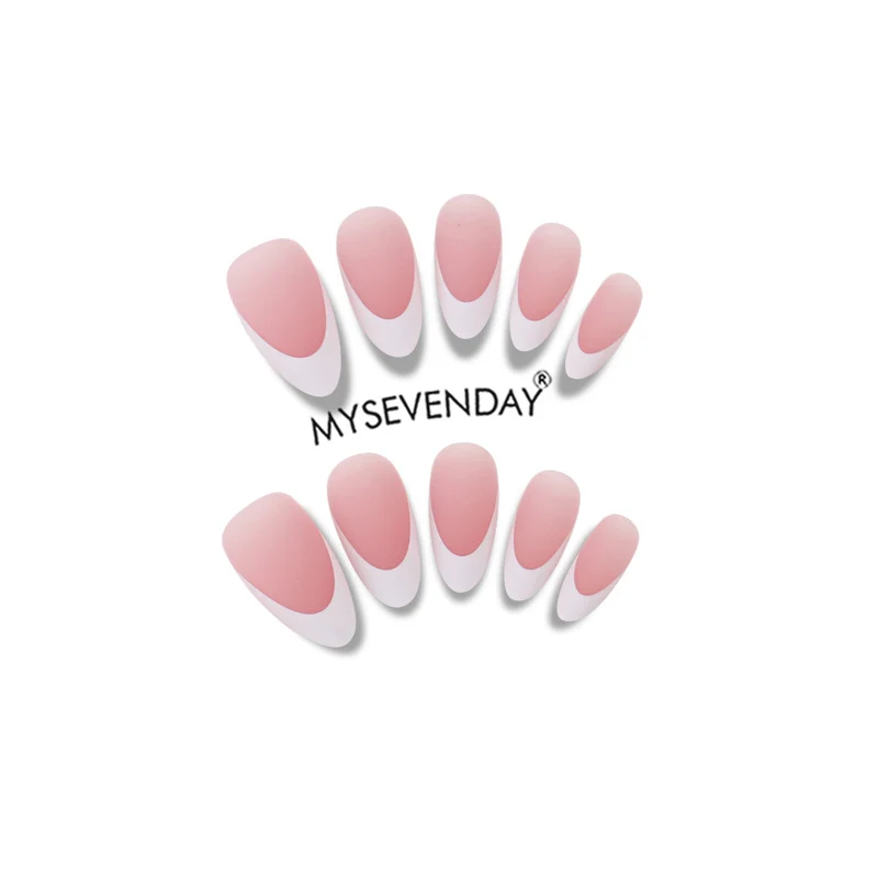 Elegant French Tip Nail Set Stornfield
