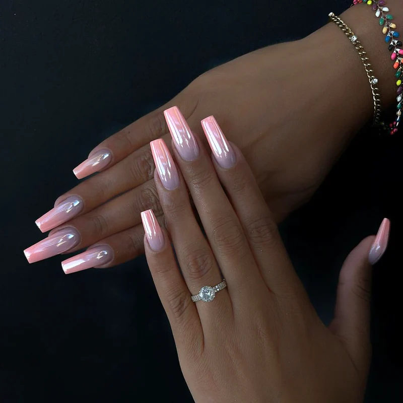 Elegant Acrylic Press-On Nail Extensions Stornfield
