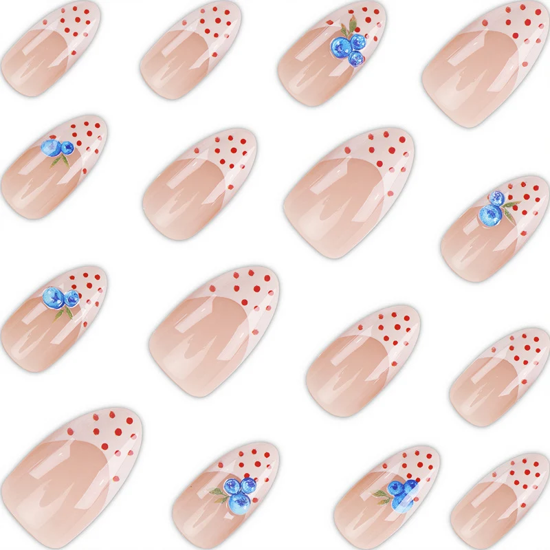 Artistic Decorated Press On Nails Stornfield
