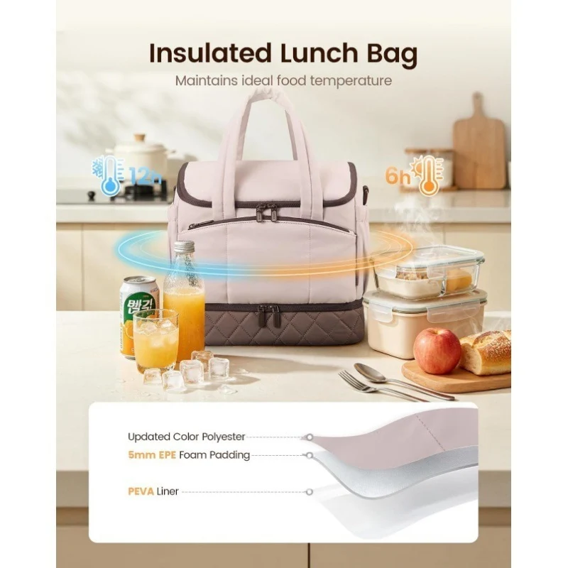 Chic Multi-Compartment Insulated Bag Stornfield