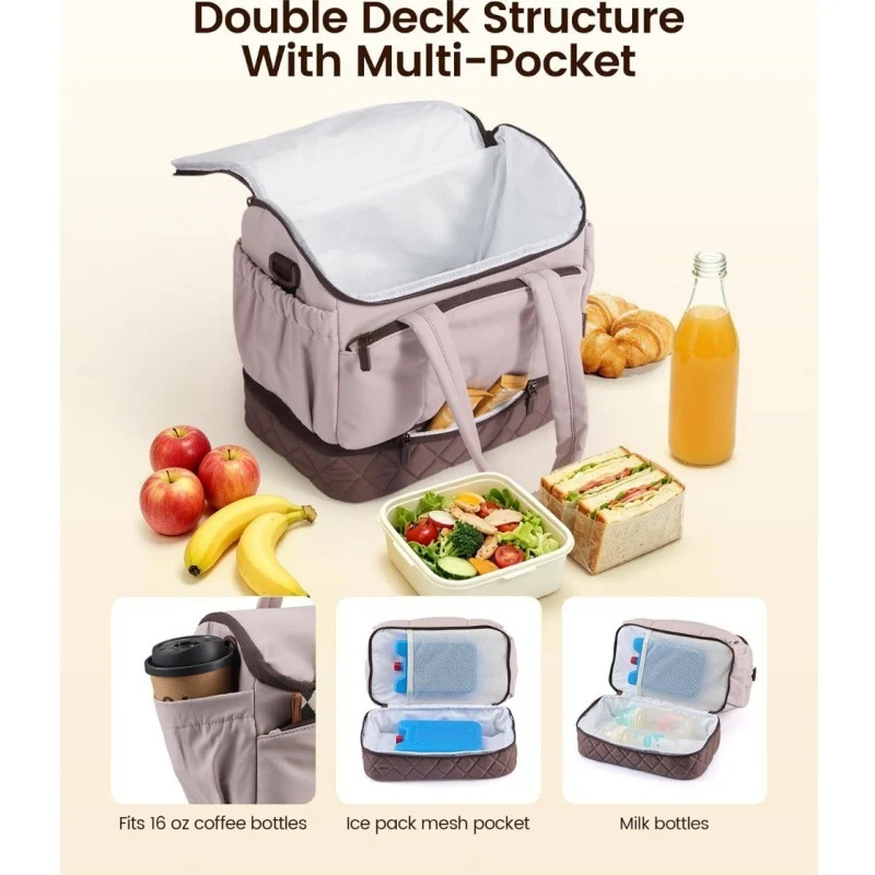 Chic Multi-Compartment Insulated Bag Stornfield