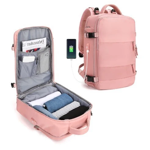 Versatile Travel Backpack with Organizational Compartment Stornfield