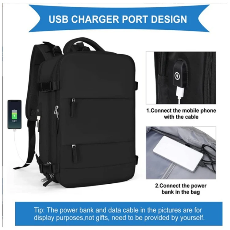 Versatile Travel Backpack with Organizational Compartment Stornfield