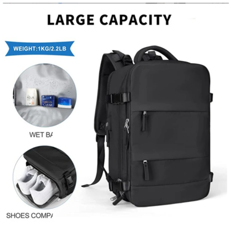 Versatile Travel Backpack with Organizational Compartment Stornfield