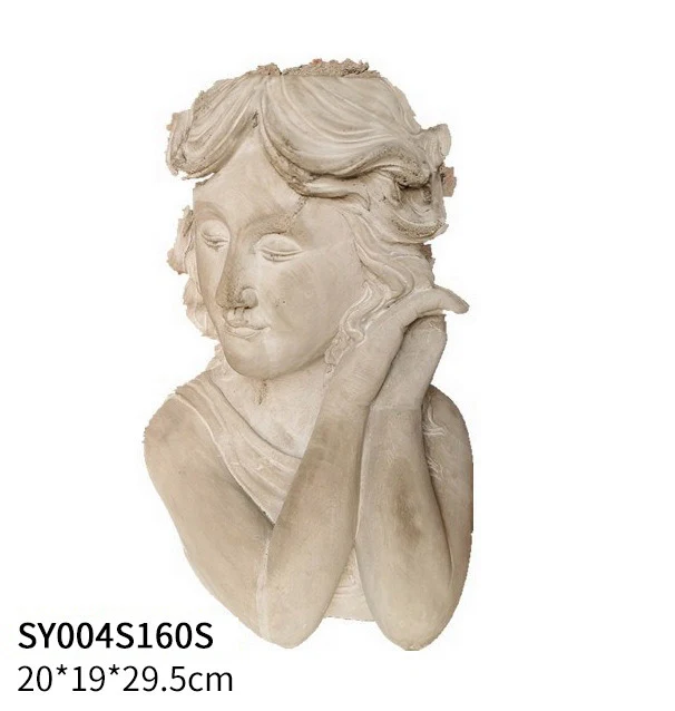 Artistic head sculpture flower pot Stornfield
