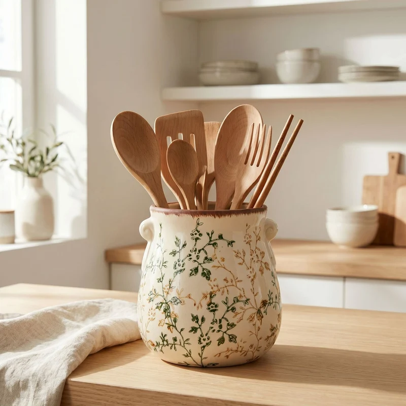Handcrafted ceramic flower pot Stornfield