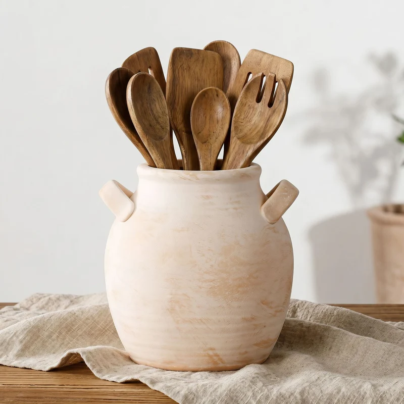 Handcrafted Decorative Ceramic Pot Stornfield