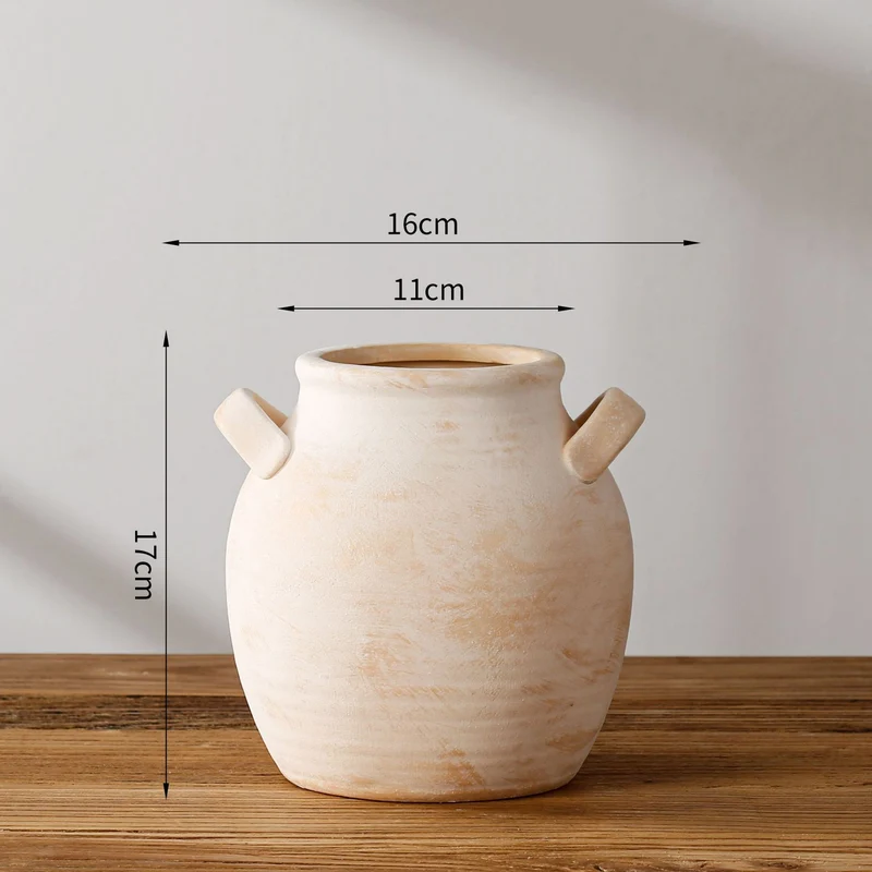 Handcrafted Decorative Ceramic Pot Stornfield