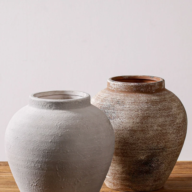 Handcrafted Terracotta Vase Stornfield