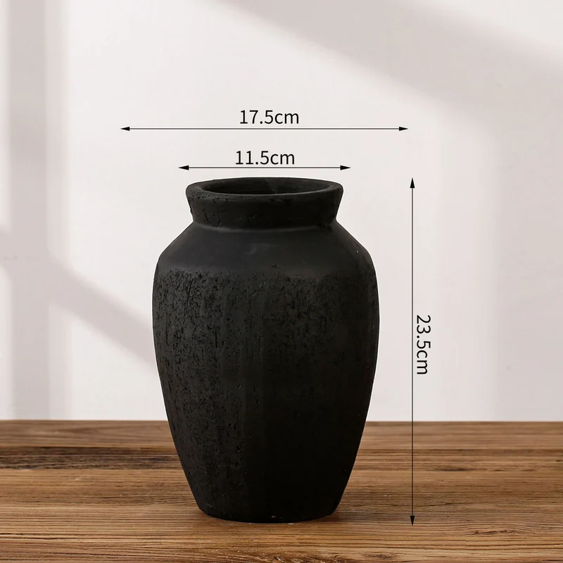 Antique ceramic vase with texture Stornfield