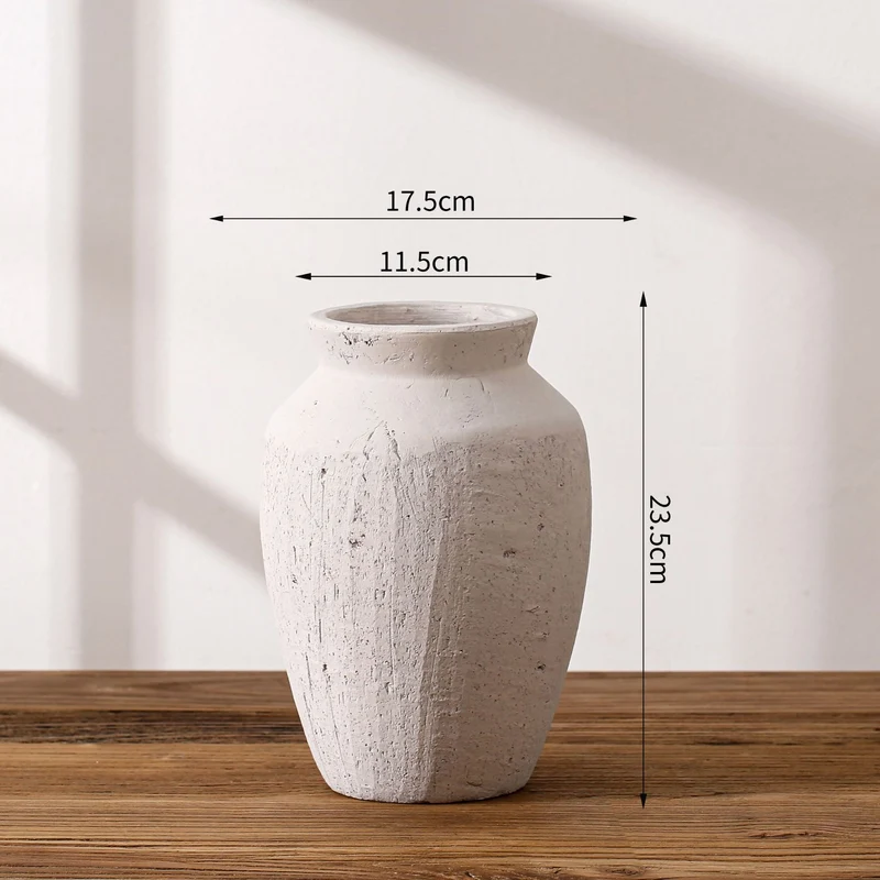 Antique ceramic vase with texture Stornfield