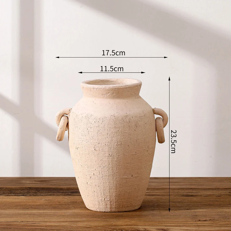 Antique ceramic vase with texture Stornfield