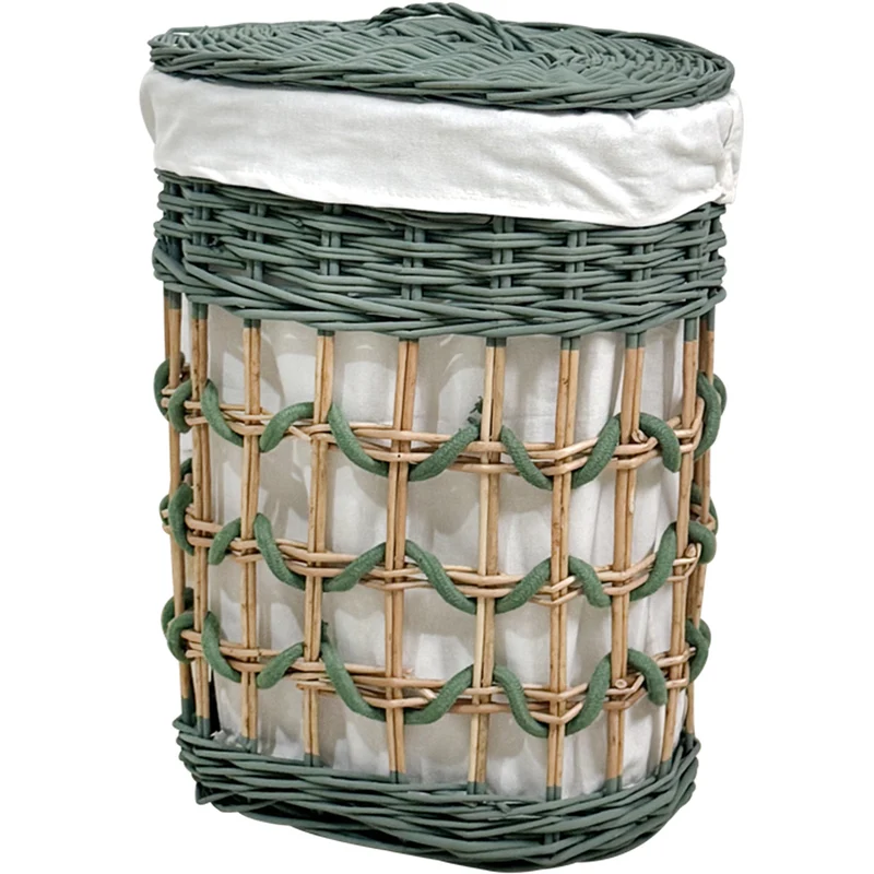 Stylish laundry basket with removable inner lining Stornfield