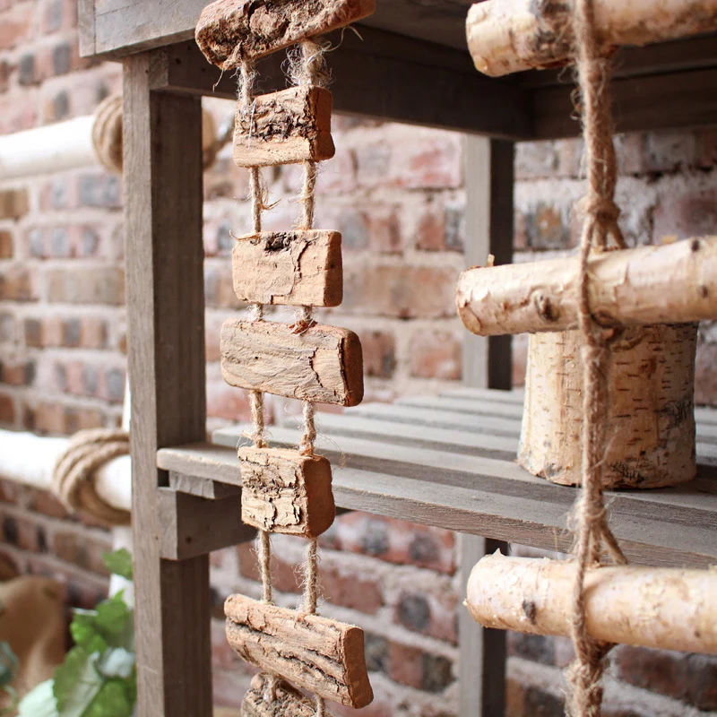 Rustic wall hanging made of natural wood Stornfield