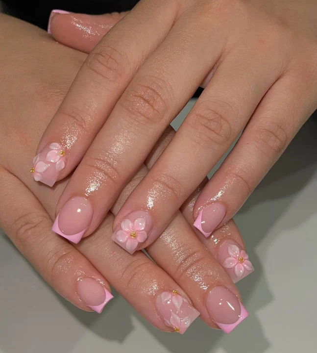 3D Floral Nail Art Design Stornfield