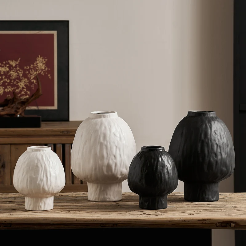 Decorative ceramic vase in modern design Stornfield