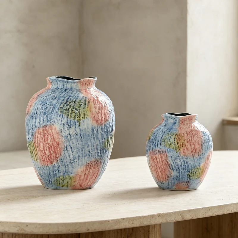 Decorative ceramic vase Stornfield