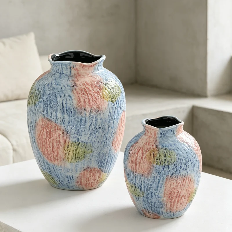 Decorative ceramic vase Stornfield