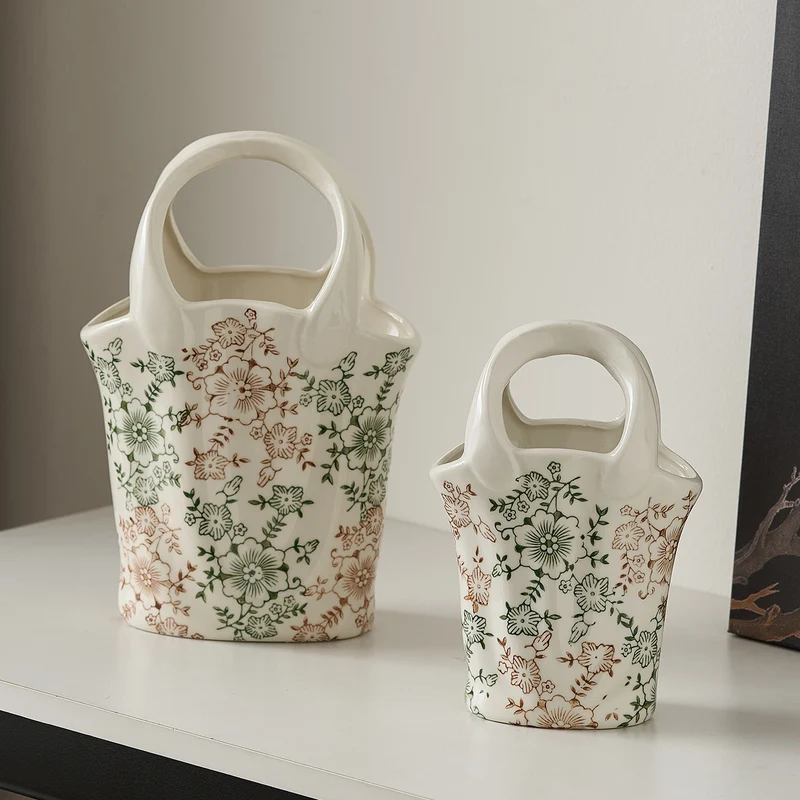 Flower basket with two handles Stornfield