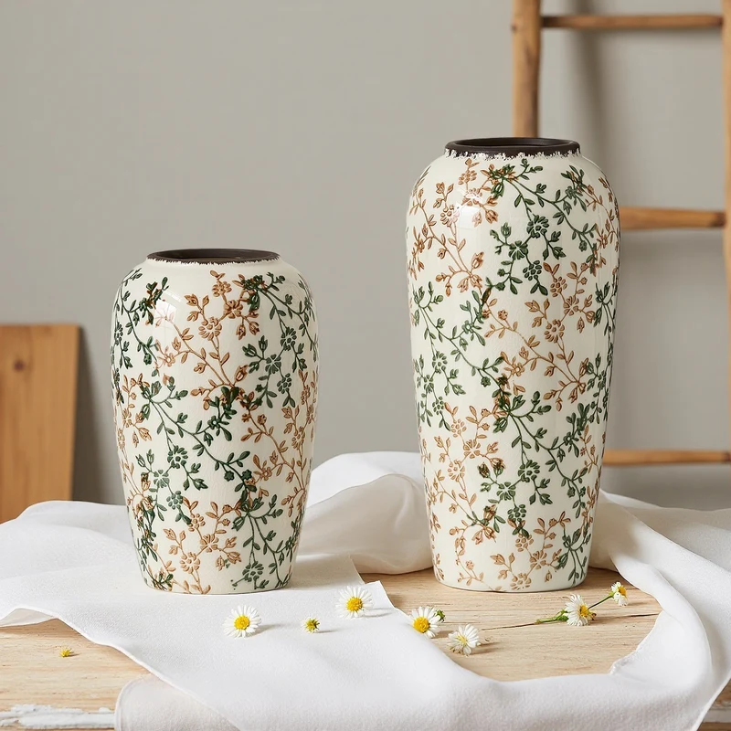 Floral ceramic vase Stornfield
