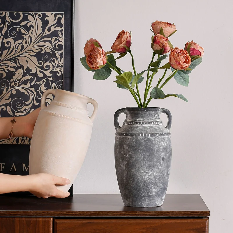 Vintage Terracotta Amphora Stornfield