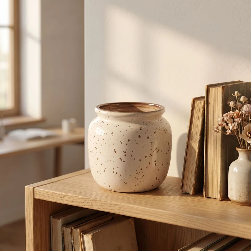 Decorative ceramic flower vase Stornfield