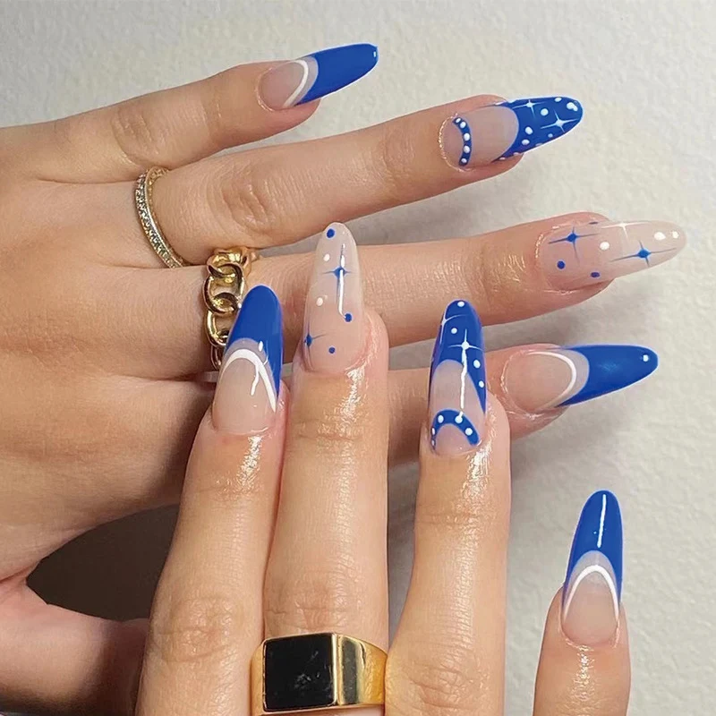 Creative press-on nails with modern design Stornfield