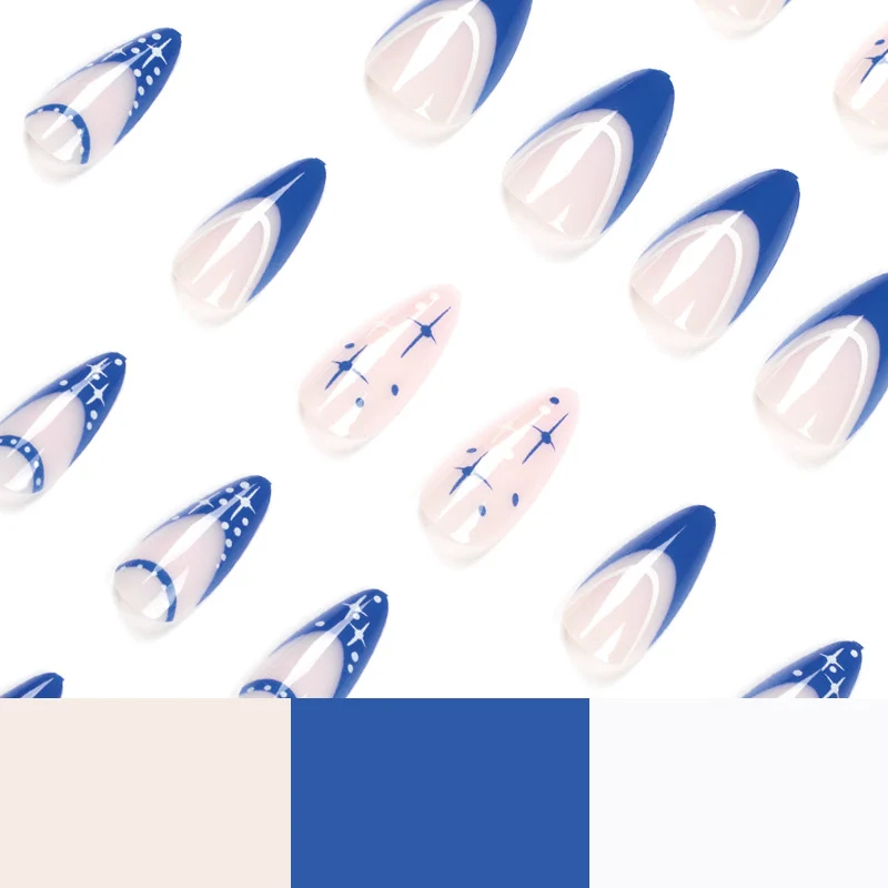 Creative press-on nails with modern design Stornfield