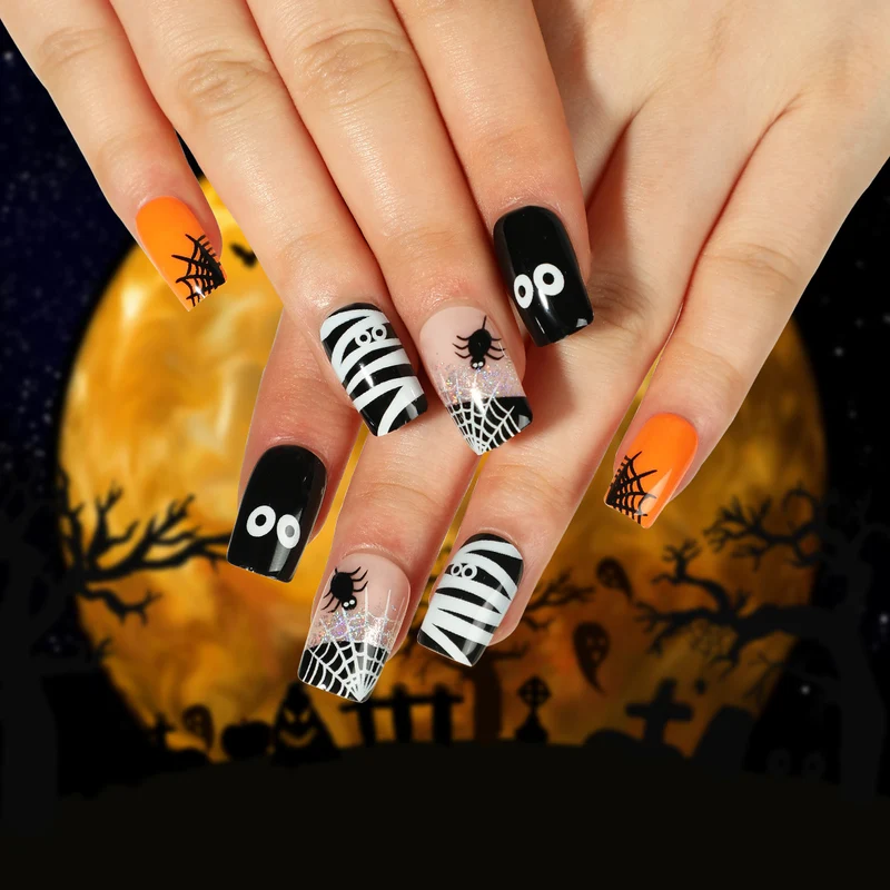 Creative Halloween Nail Art Stornfield