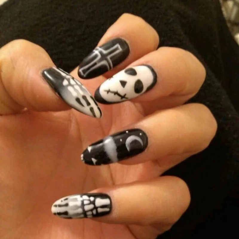 Creative Halloween Nail Art Stornfield