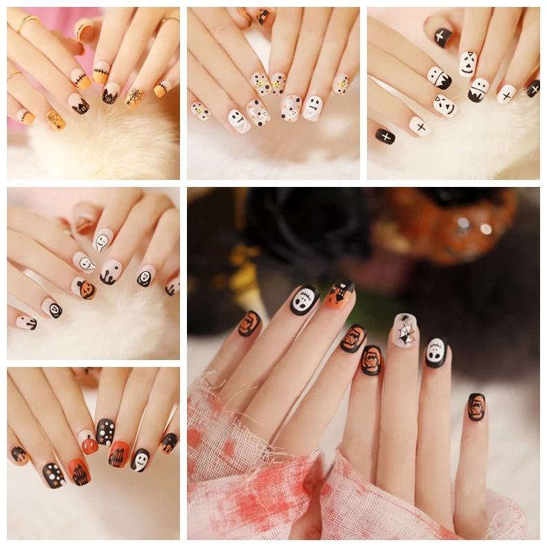 Creative Halloween Nail Art Stornfield