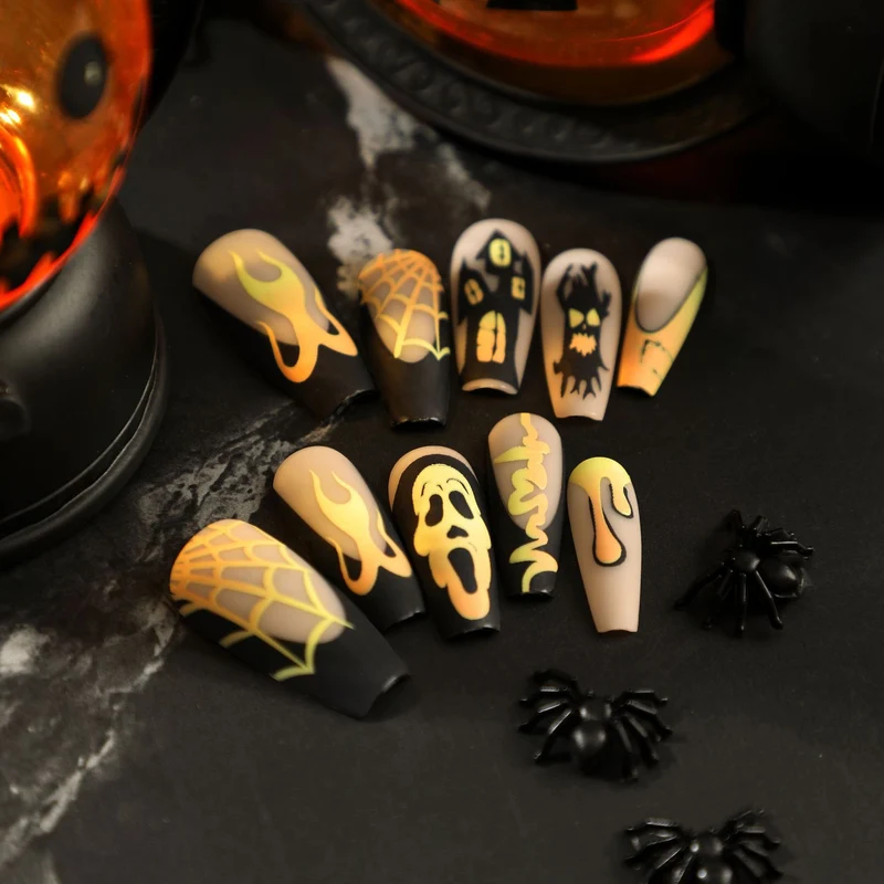 Creative Halloween Nail Art Stornfield
