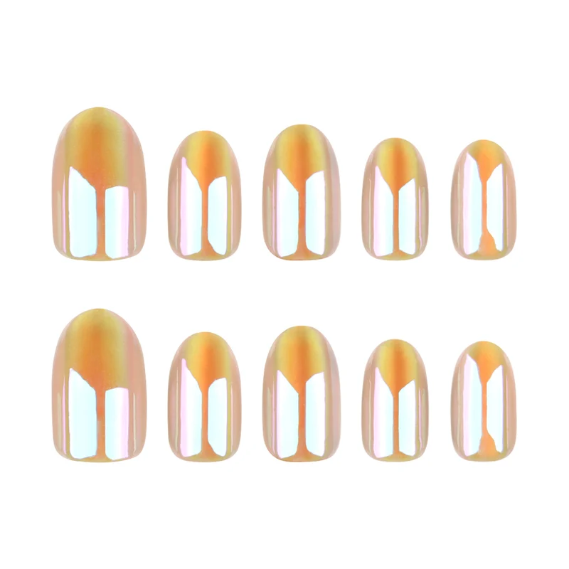 Glittering nail art with holographic effects Stornfield