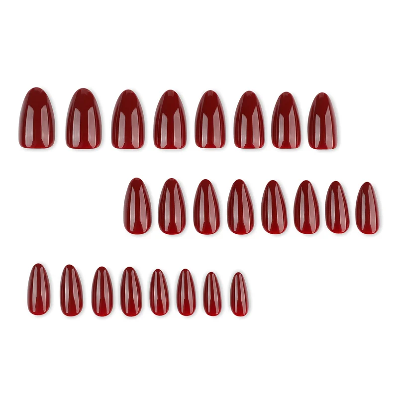 Glamorous stiletto nails with high gloss and elegant design accents Stornfield