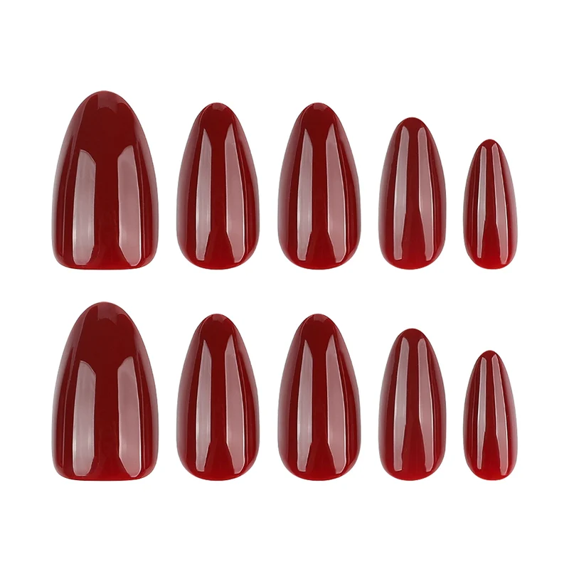 Glamorous stiletto nails with high gloss and elegant design accents Stornfield
