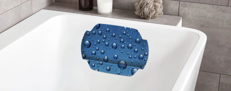 Nackenpolster BUBBLE Marineblau 32 x 22 cm