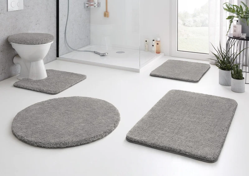Badteppich RELAX Grau 70 x 120 cm