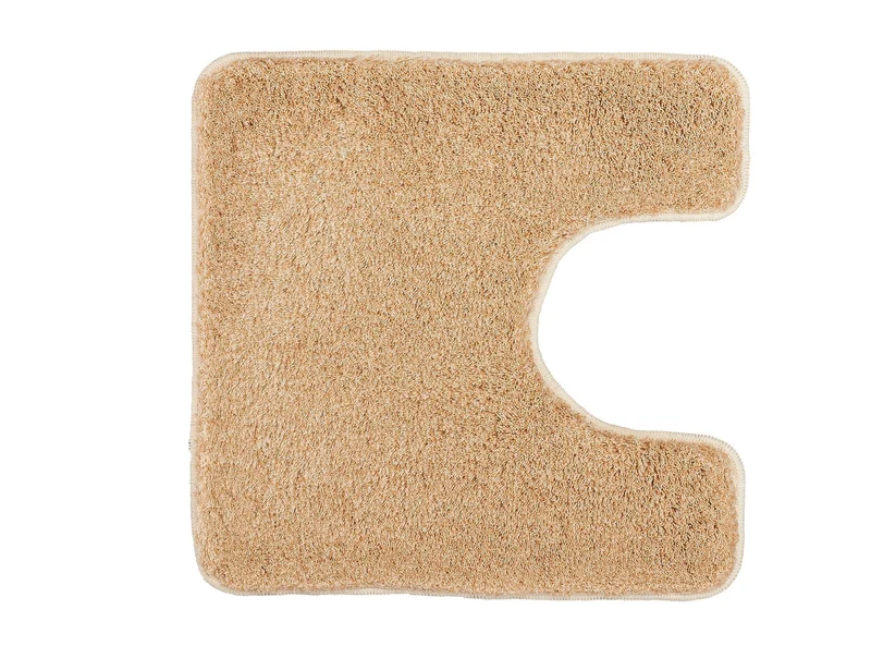 WC-Vorleger RELAX Champagner 55 x 55 cm mit Ausschnitt