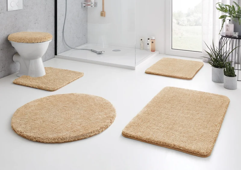 Badteppich RELAX Champagner 50 x 80 cm