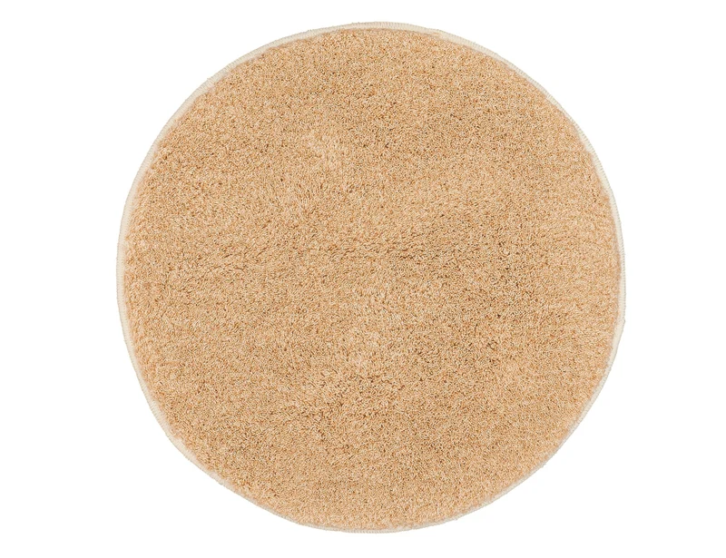 Badteppich RELAX Champagner 100 cm rund