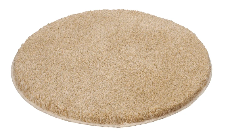 Badteppich RELAX Champagner 100 cm rund