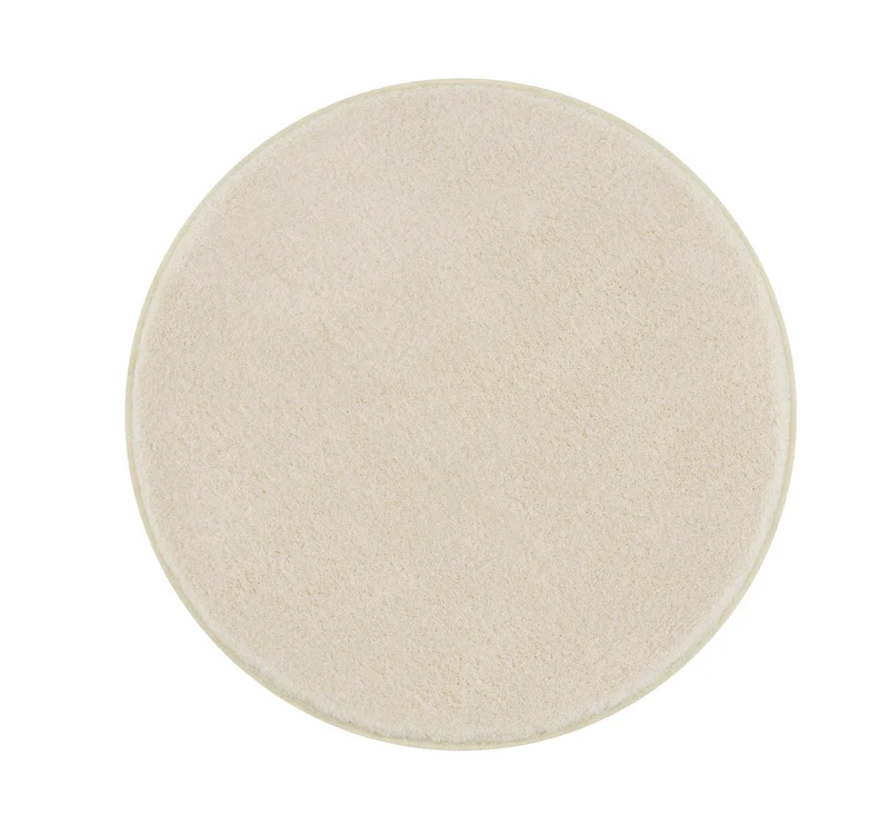 Badteppich RELAX Sandbeige 100 cm rund