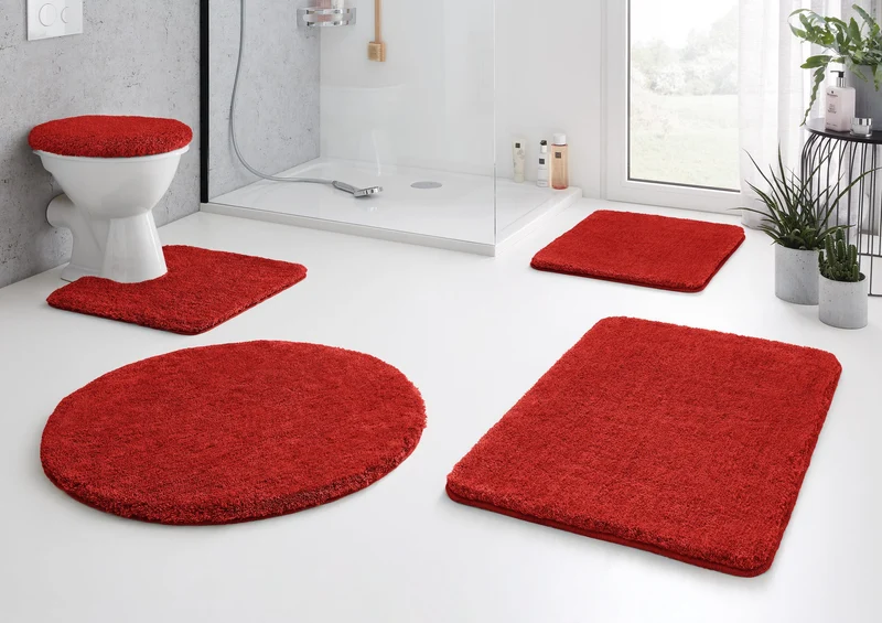 Badteppich RELAX Rubin 60 x 100 cm