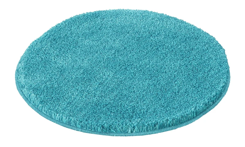 Badteppich RELAX Türkis 100 cm rund