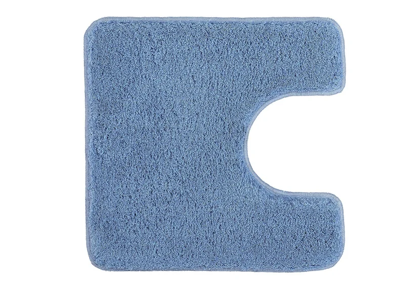 WC-Vorleger RELAX Azur 55 x 55 cm mit Ausschnitt