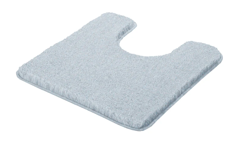 WC-Vorleger RELAX Stahlblau 55 x 55 cm mit Ausschnitt