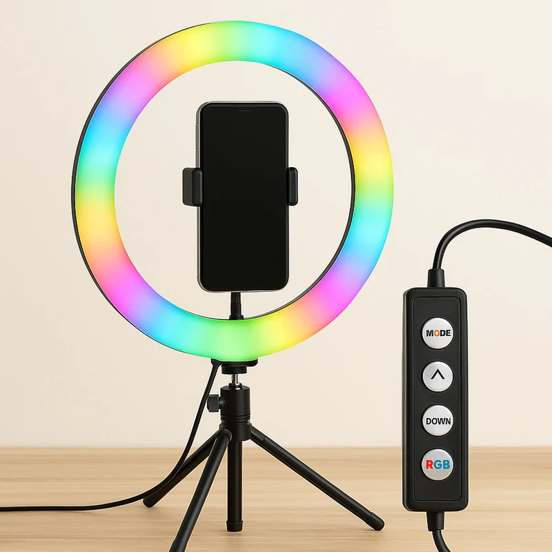 Ring Light RGB – 15 Lyskombinasjoner – MJ30 | Luvikno